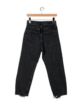 AGOLDE High-Rise Straight Leg Jeans