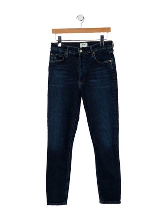 AGOLDE Mid-Rise Skinny Leg Jeans