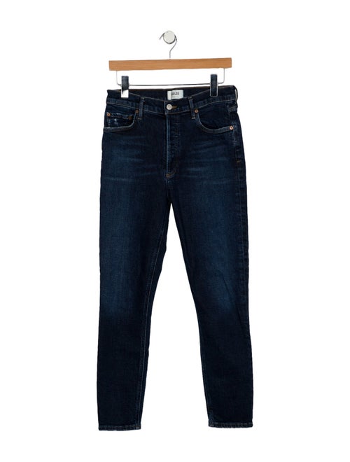 AGOLDE Mid-Rise Skinny Leg Jeans