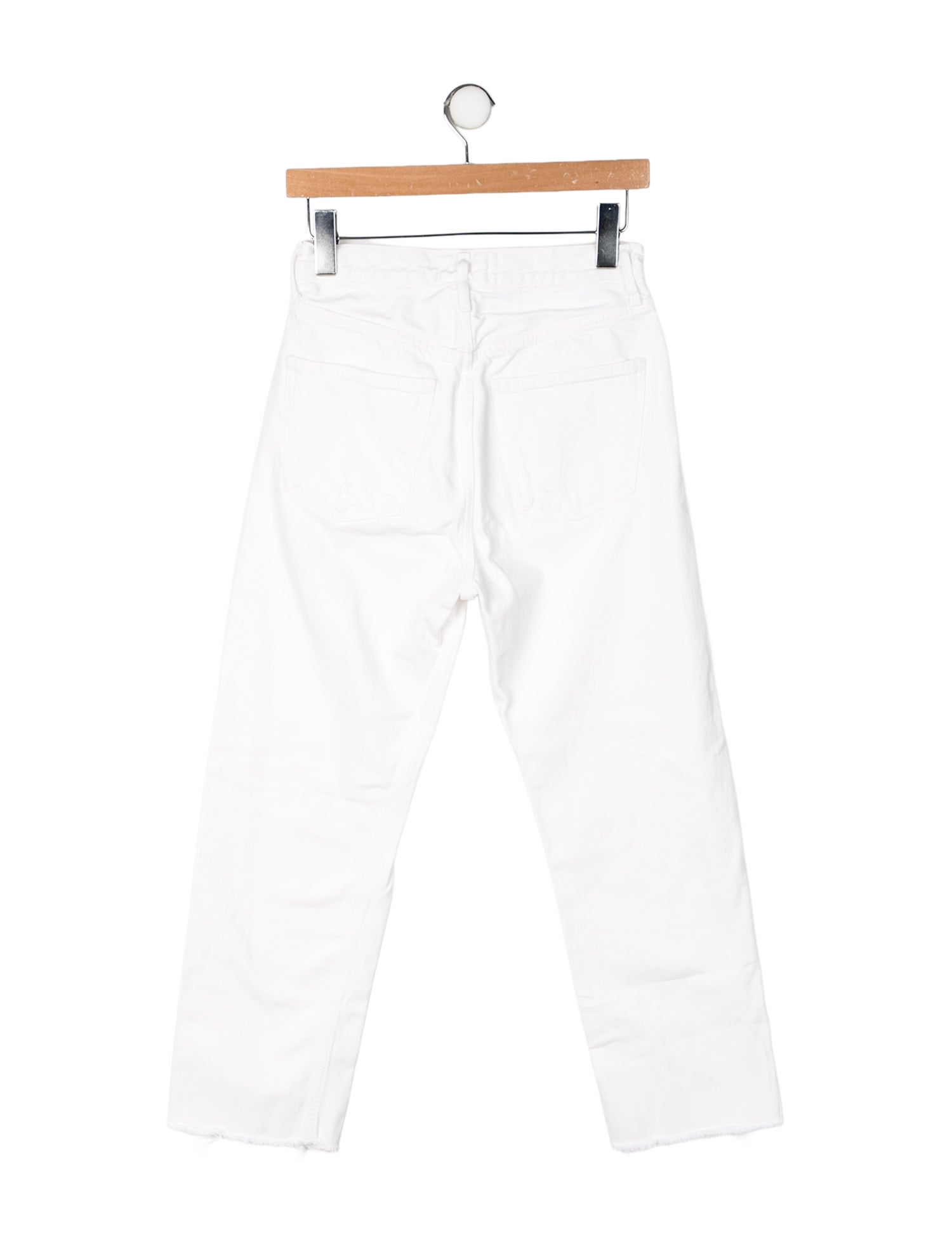 AGOLDE Mid-Rise Straight Leg Jeans