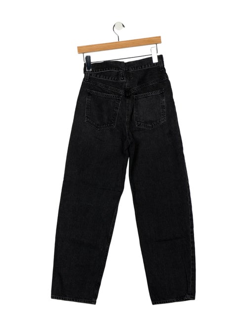 AGOLDE Mid-Rise Straight Leg Jeans