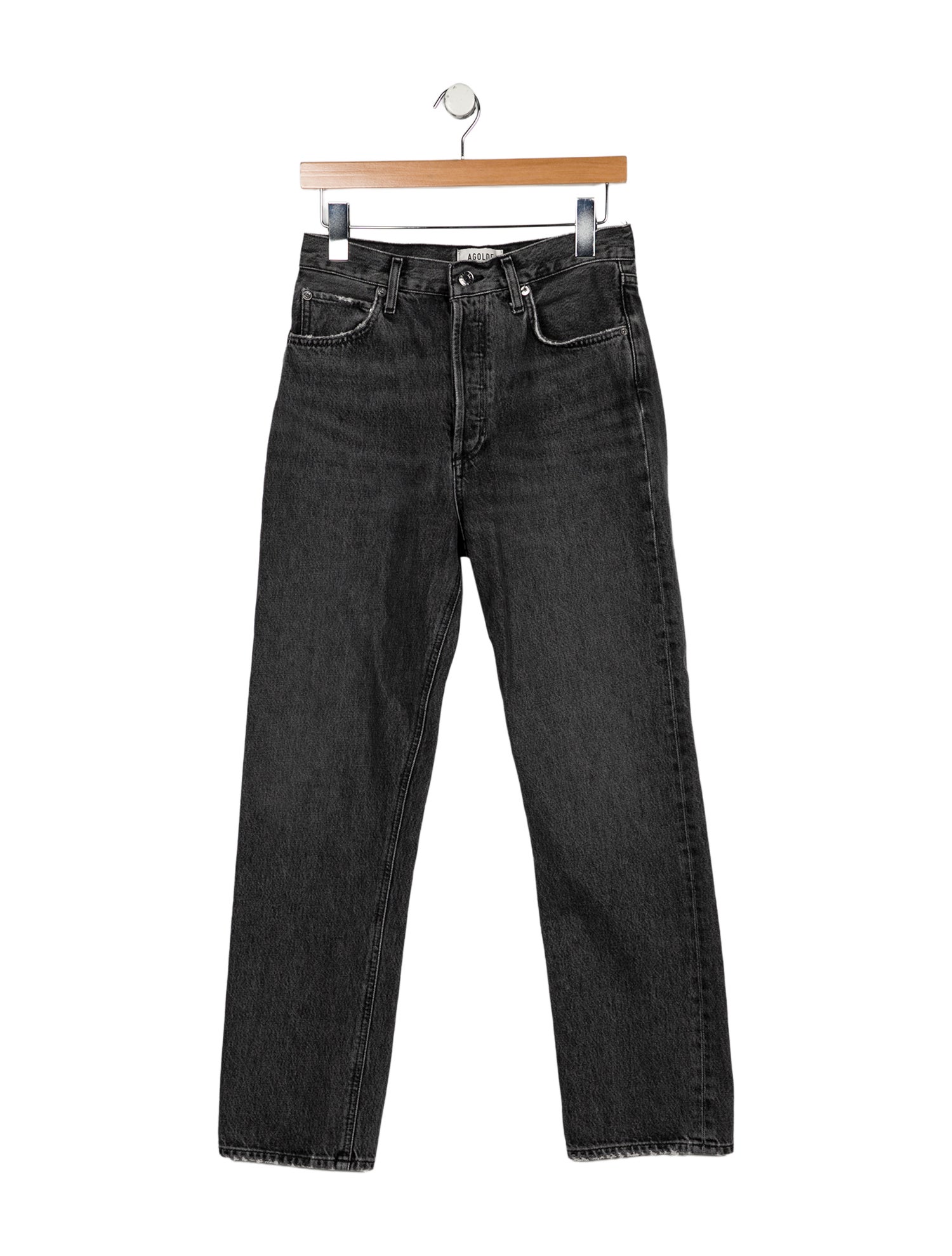 AGOLDE High-Rise Straight Leg Jeans