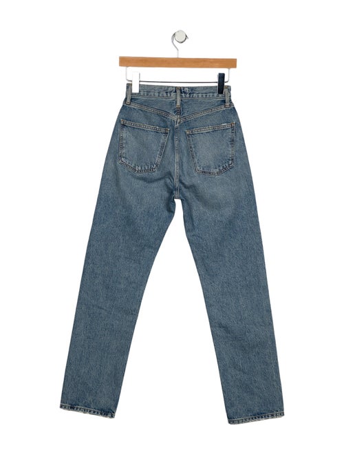 AGOLDE High-Rise Straight Leg Jeans