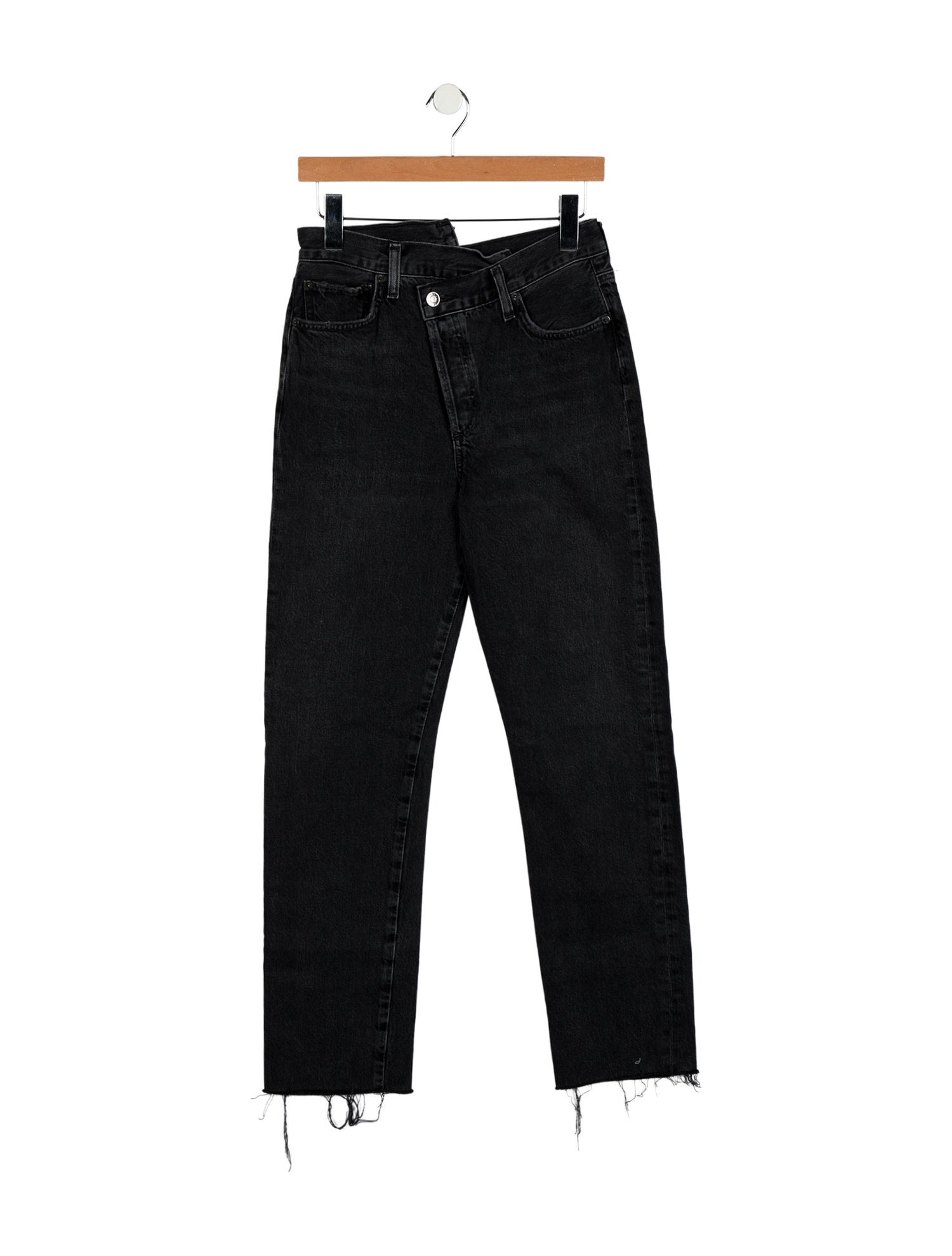 AGOLDE High-Rise Straight Leg Jeans