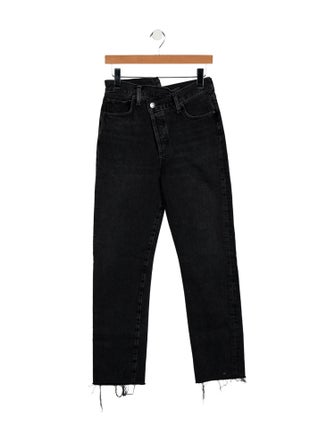 AGOLDE High-Rise Straight Leg Jeans
