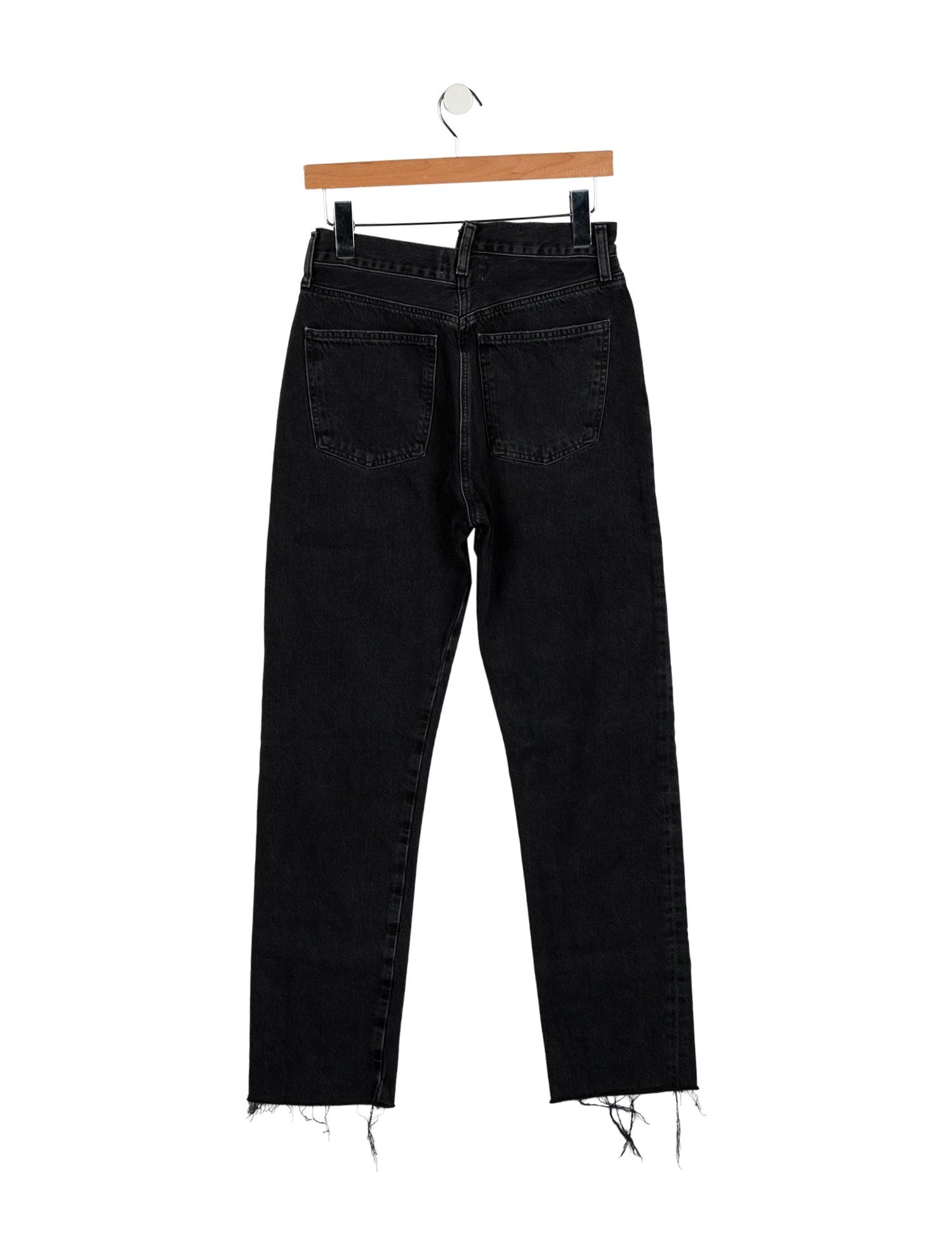 AGOLDE High-Rise Straight Leg Jeans