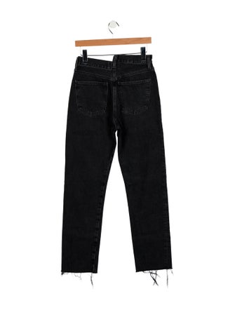 AGOLDE High-Rise Straight Leg Jeans