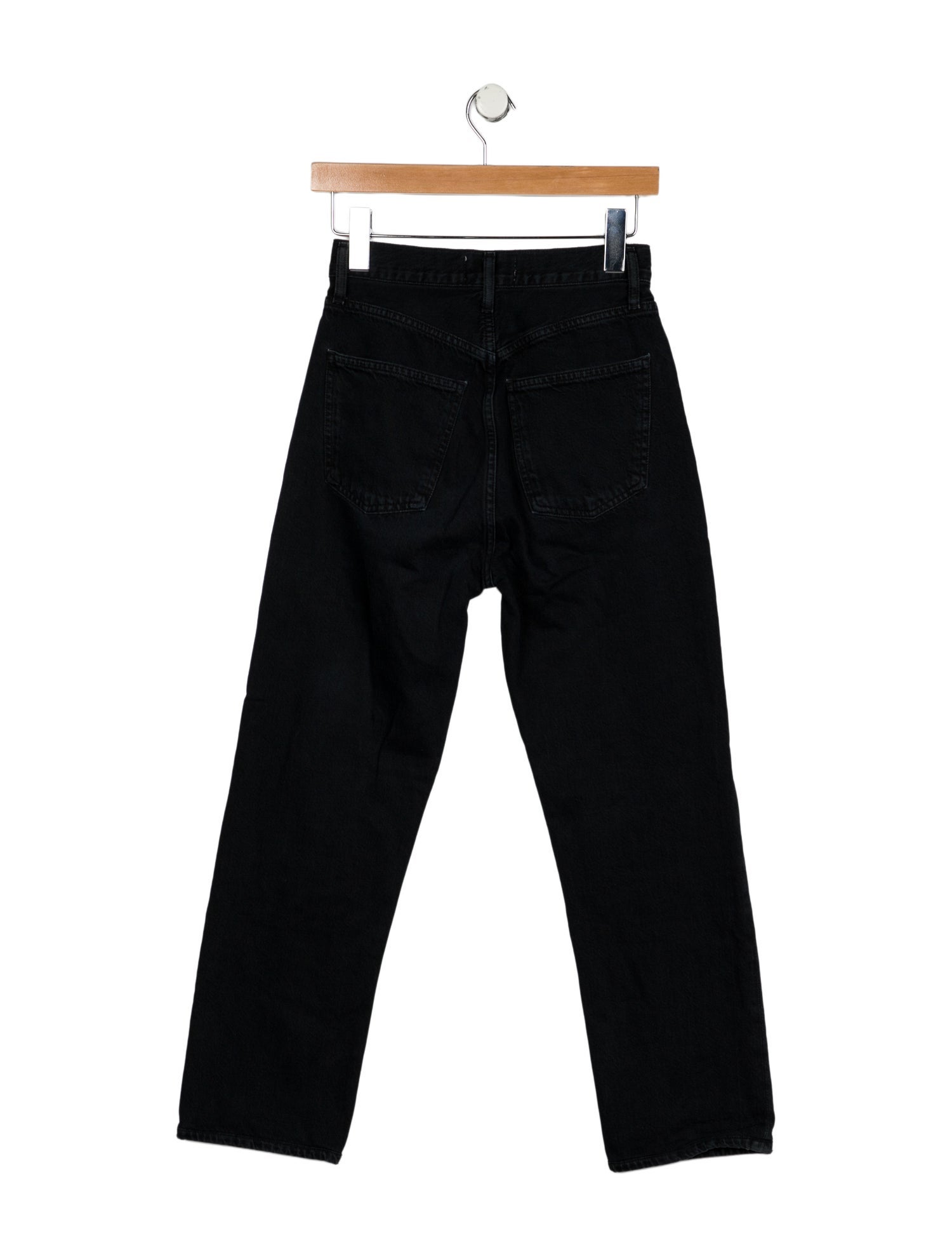 AGOLDE Mid-Rise Straight Leg Jeans