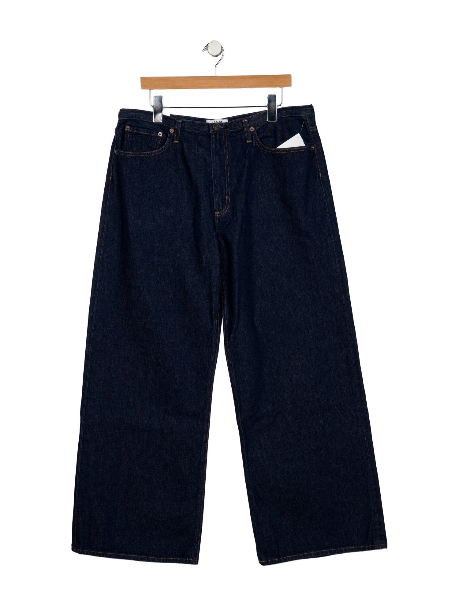 AGOLDE Mid-Rise Wide Leg Jeans w/ Tags