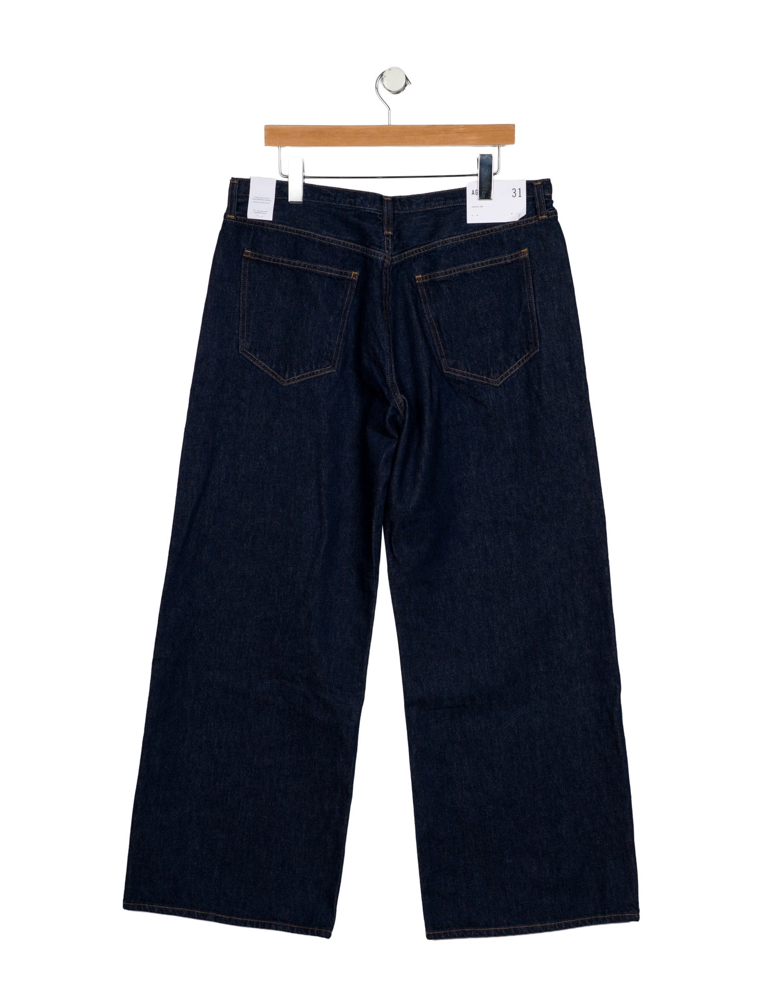 AGOLDE Mid-Rise Wide Leg Jeans w/ Tags