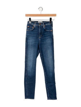 AGOLDE Mid-Rise Skinny Leg Jeans