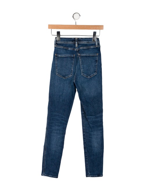 AGOLDE Mid-Rise Skinny Leg Jeans