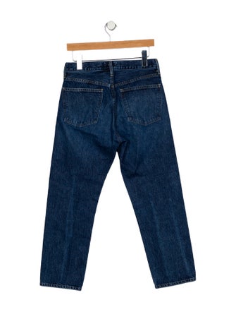 AGOLDE Mid-Rise Straight Leg Jeans