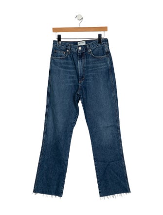 AGOLDE High-Rise Straight Leg Jeans