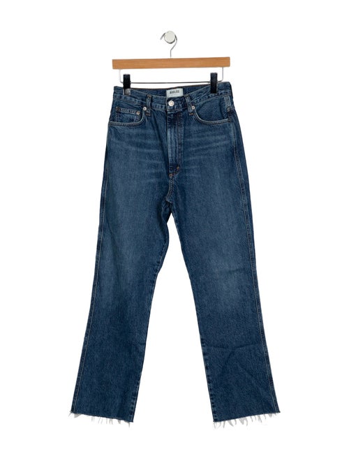 AGOLDE High-Rise Straight Leg Jeans
