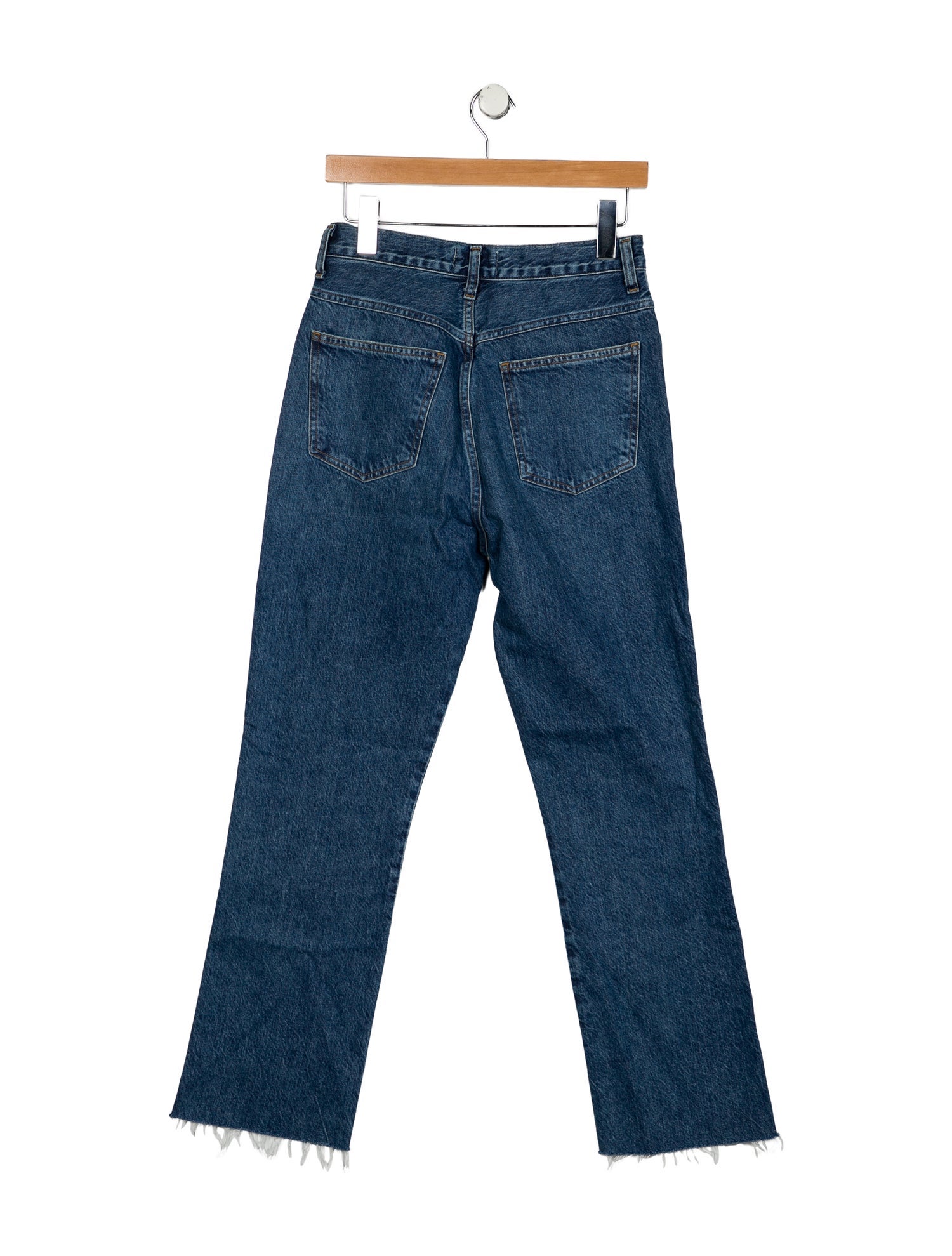 AGOLDE High-Rise Straight Leg Jeans