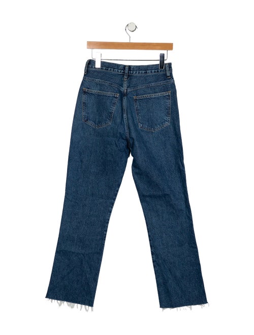 AGOLDE High-Rise Straight Leg Jeans