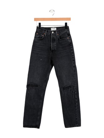 AGOLDE High-Rise Straight Leg Jeans