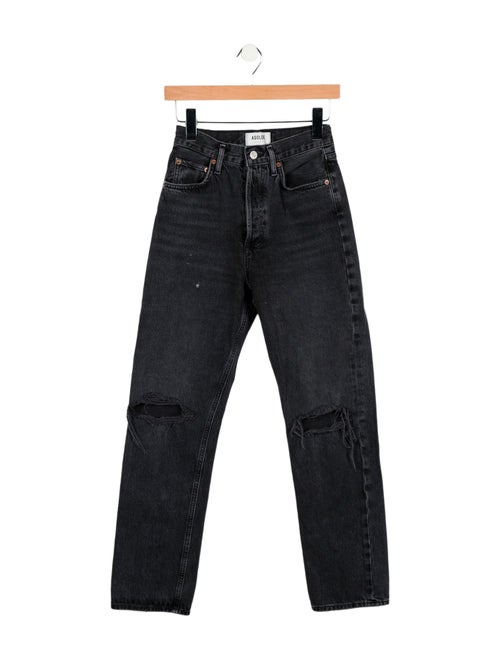 AGOLDE High-Rise Straight Leg Jeans