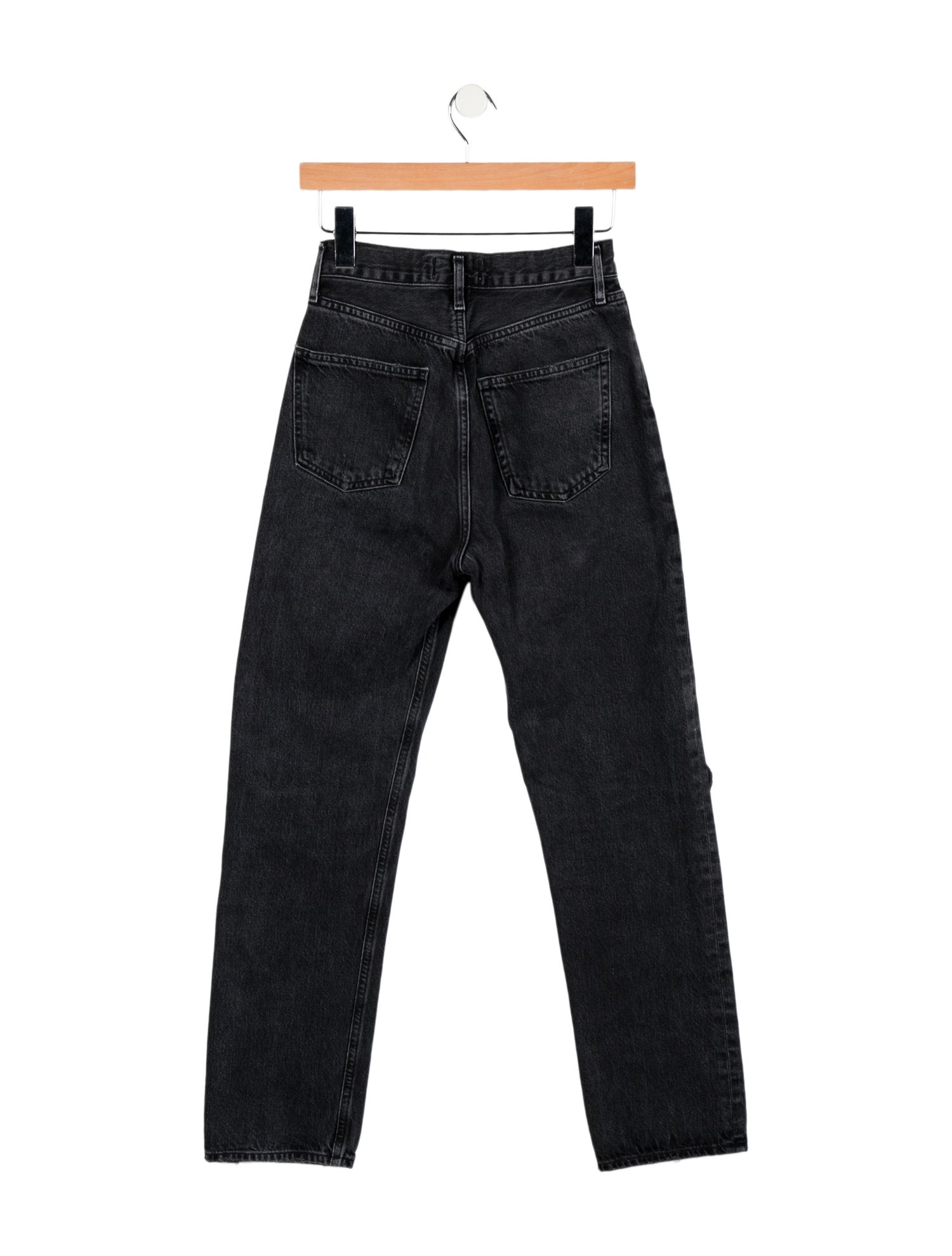 AGOLDE High-Rise Straight Leg Jeans