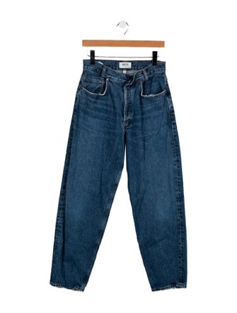 AGOLDE High-Rise Straight Leg Jeans
