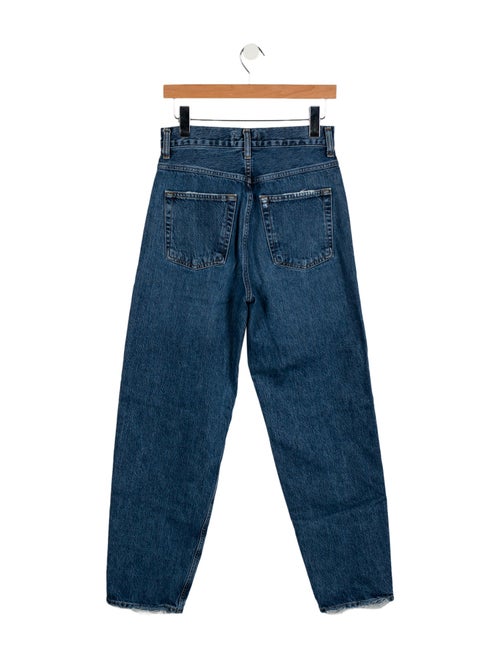 AGOLDE High-Rise Straight Leg Jeans
