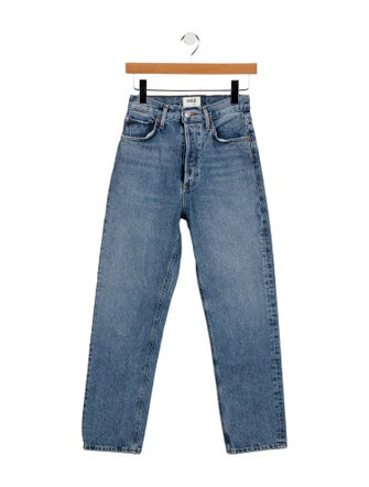 AGOLDE High-Rise Straight Leg Jeans