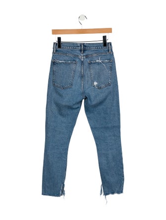 AGOLDE Mid-Rise Skinny Leg Jeans