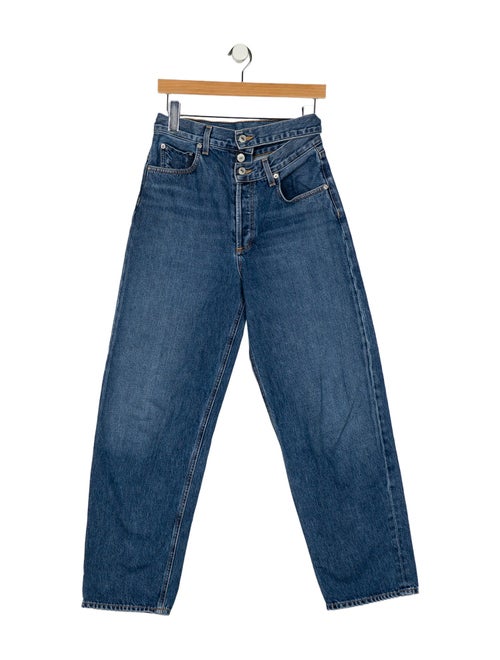 AGOLDE High-Rise Straight Leg Jeans