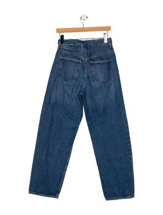 AGOLDE High-Rise Straight Leg Jeans