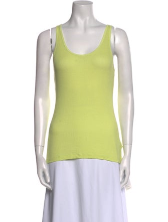 AGOLDE Scoop Neck Sleeveless Top