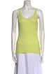 AGOLDE Scoop Neck Sleeveless Top