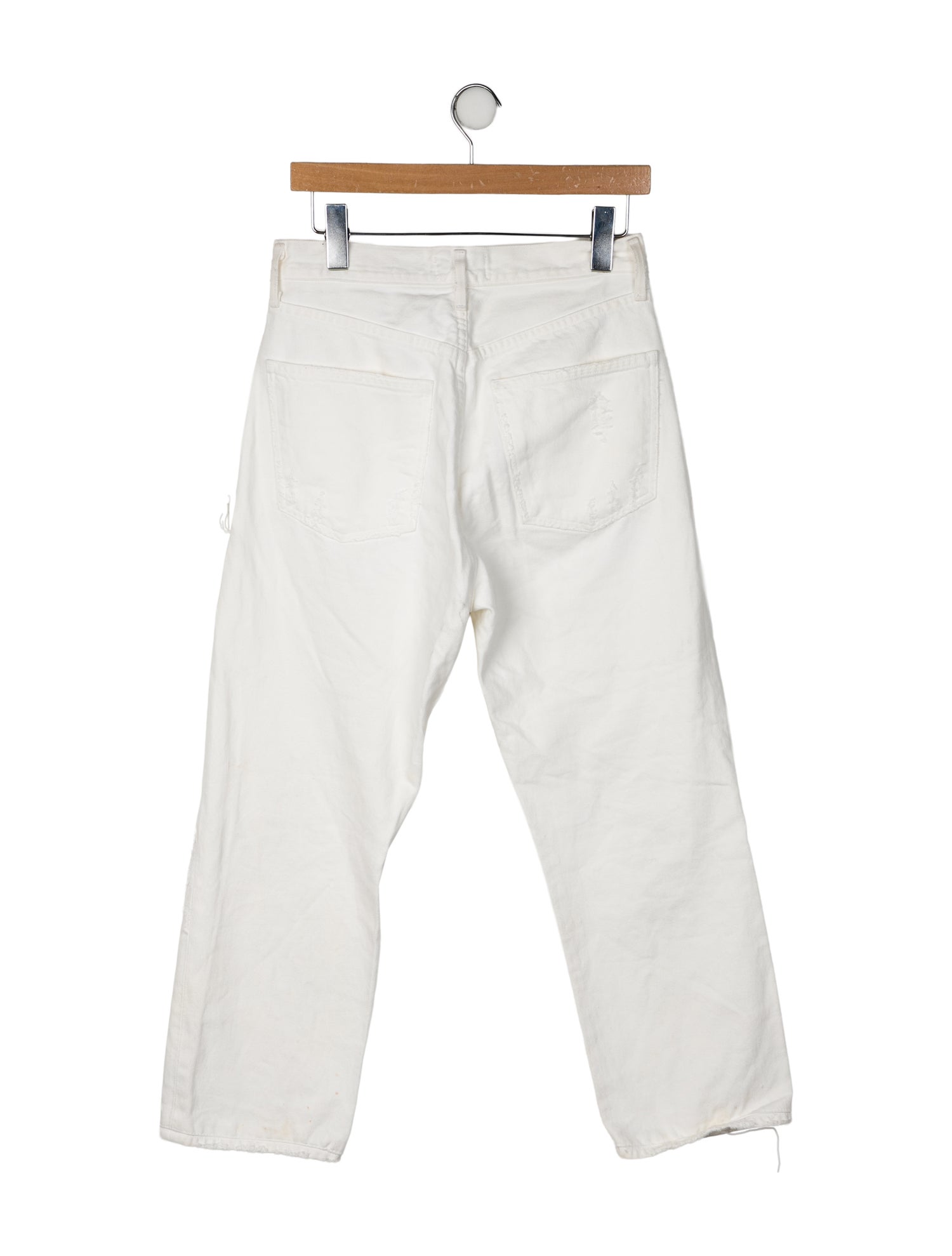 AGOLDE High-Rise Straight Leg Jeans