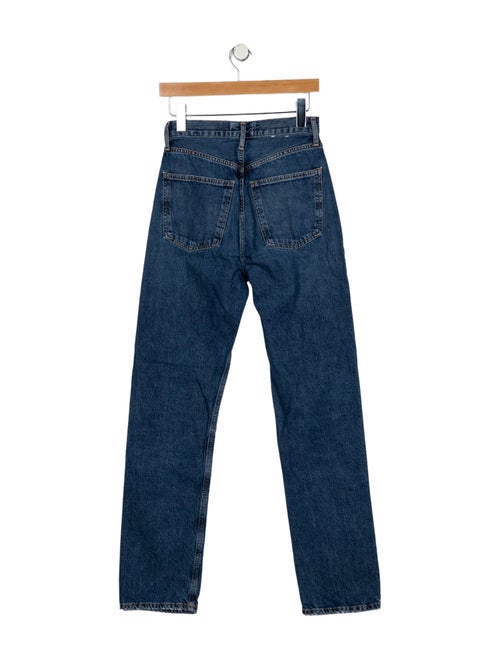 AGOLDE High-Rise Straight Leg Jeans