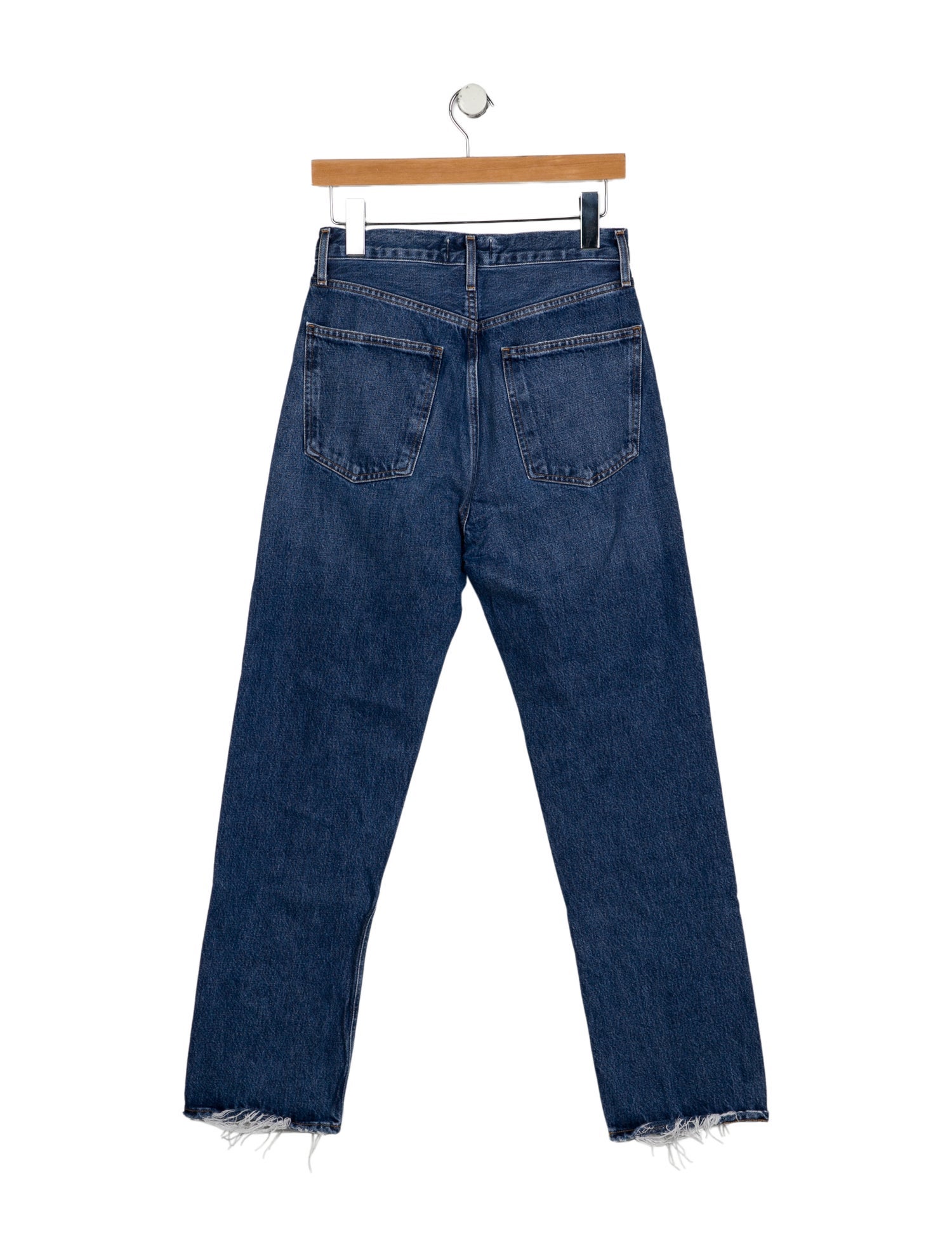AGOLDE High-Rise Straight Leg Jeans