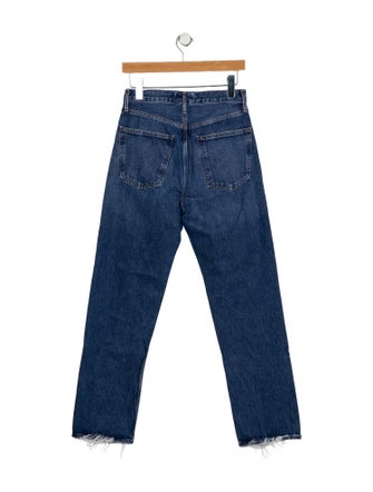 AGOLDE High-Rise Straight Leg Jeans
