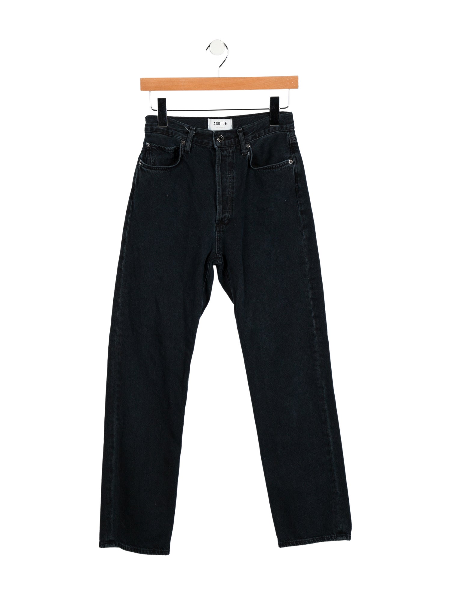 AGOLDE High-Rise Straight Leg Jeans
