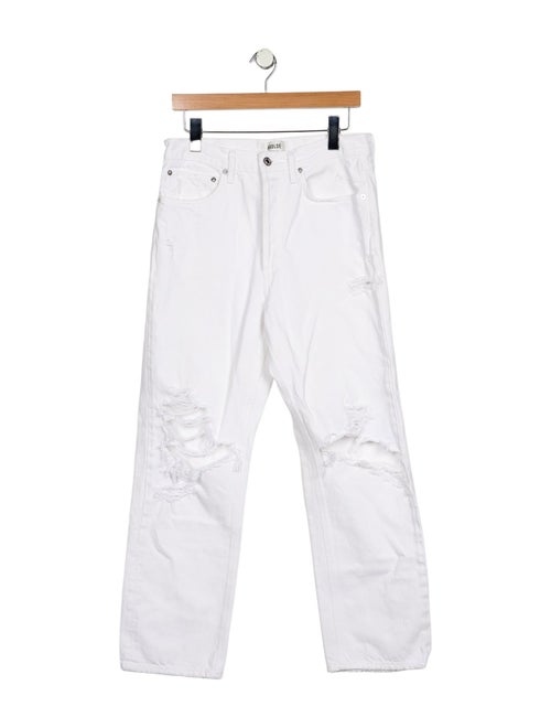 AGOLDE High-Rise Straight Leg Jeans