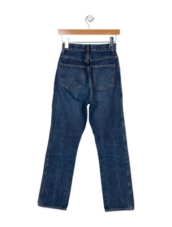 AGOLDE High-Rise Straight Leg Jeans