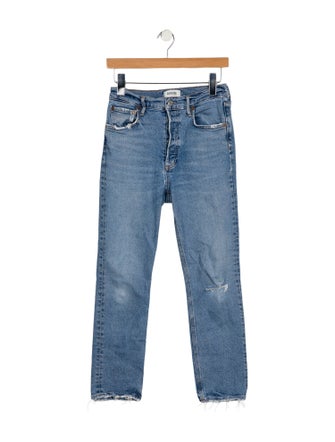 AGOLDE Mid-Rise Skinny Leg Jeans