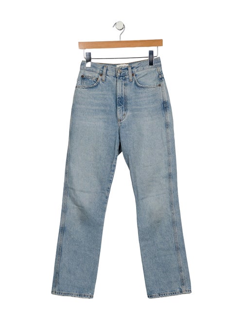 AGOLDE High-Rise Straight Leg Jeans