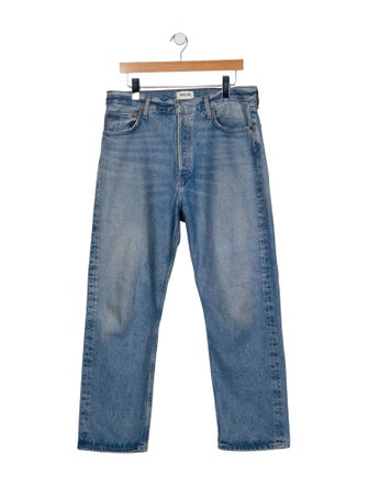 AGOLDE High-Rise Straight Leg Jeans