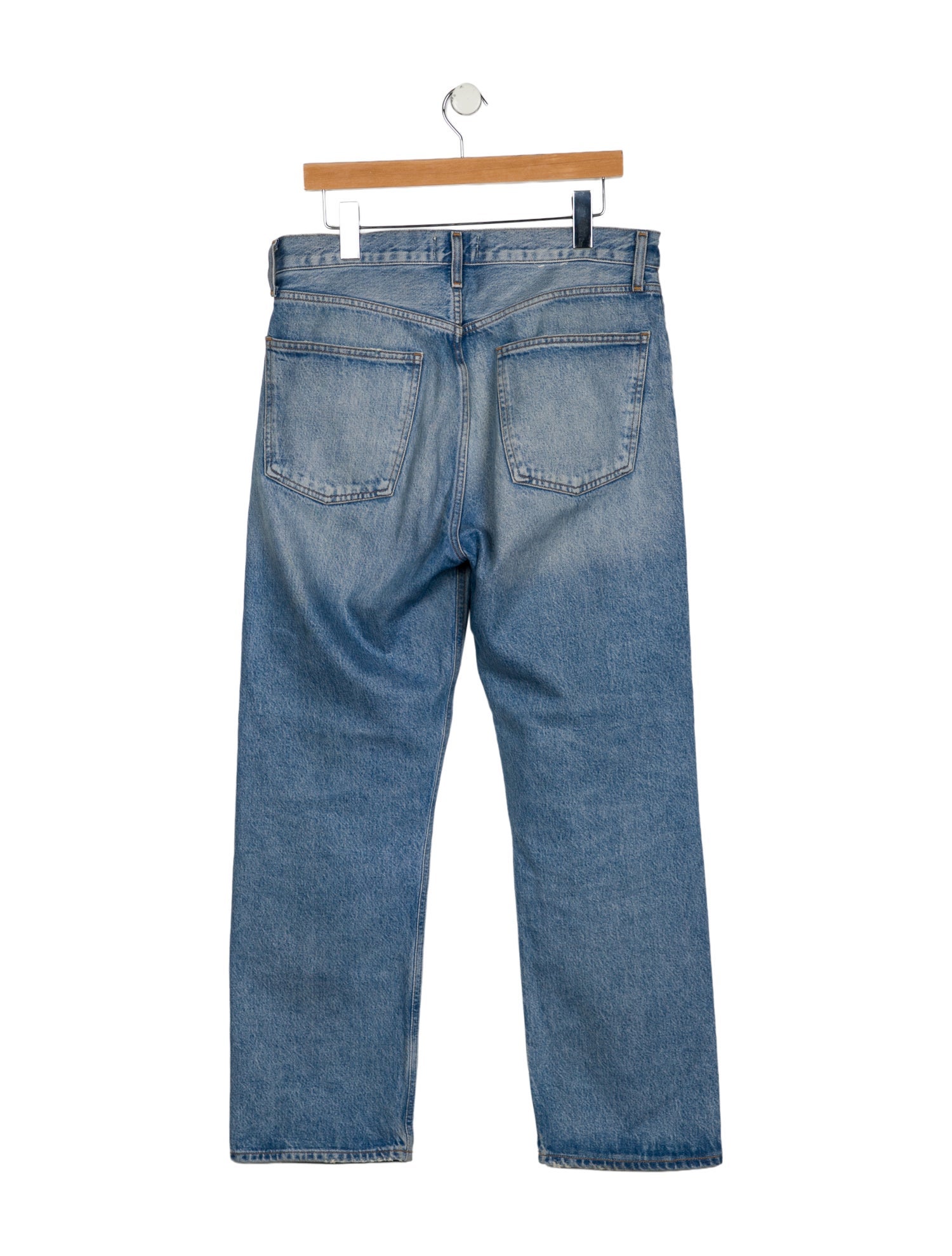 AGOLDE High-Rise Straight Leg Jeans