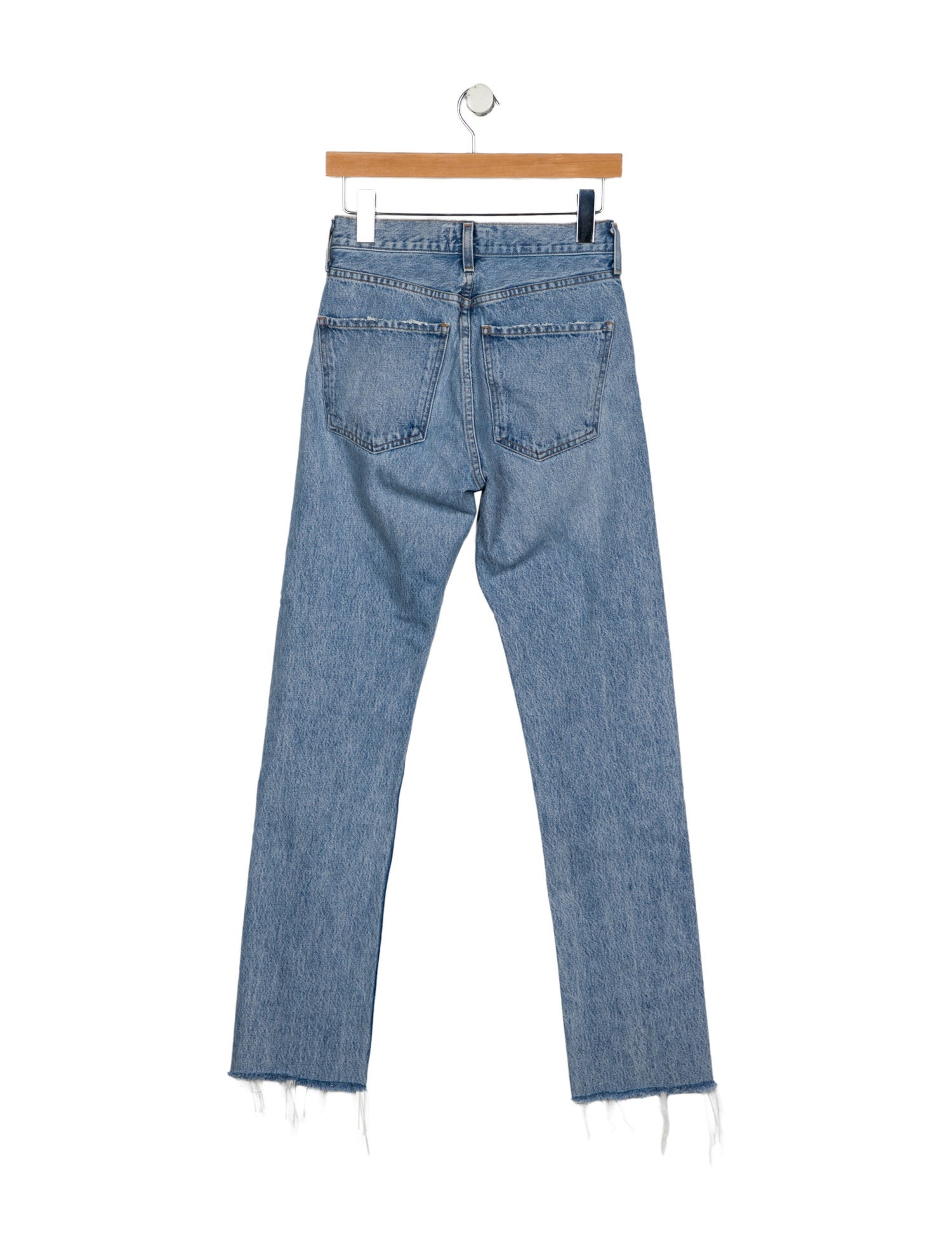 AGOLDE High-Rise Straight Leg Jeans