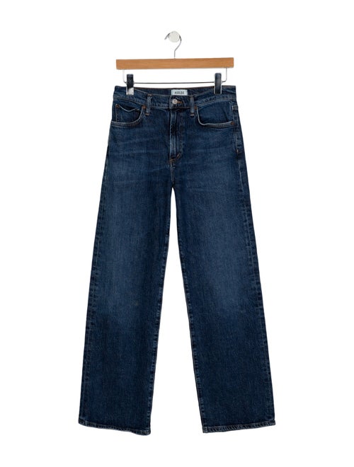 AGOLDE Mid-Rise Wide Leg Jeans