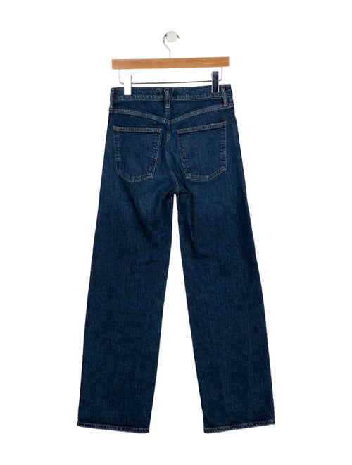 AGOLDE Mid-Rise Wide Leg Jeans