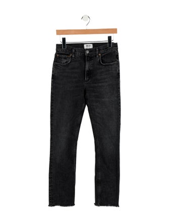 AGOLDE High-Rise Straight Leg Jeans