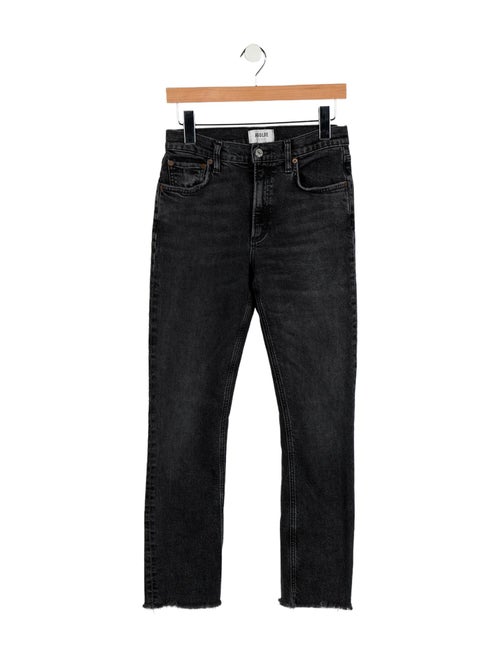 AGOLDE High-Rise Straight Leg Jeans