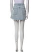 AGOLDE Distressed Accents Mini Skirt