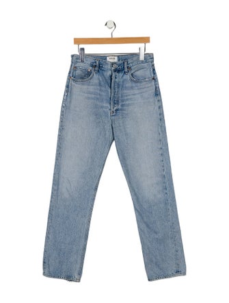 AGOLDE High-Rise Straight Leg Jeans